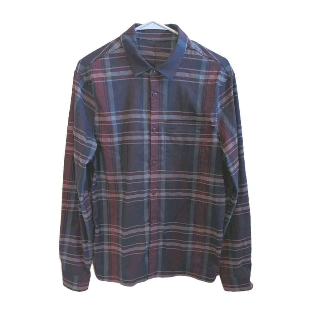 Lululemon Mens Masons Peak Flannel Shirt - Medium